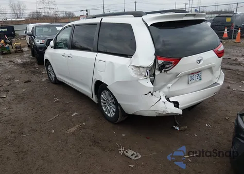 2016 Toyota Sienna Xle 8 Passenger from USA, damaged, VIN 5TDYK3DC8GS751129